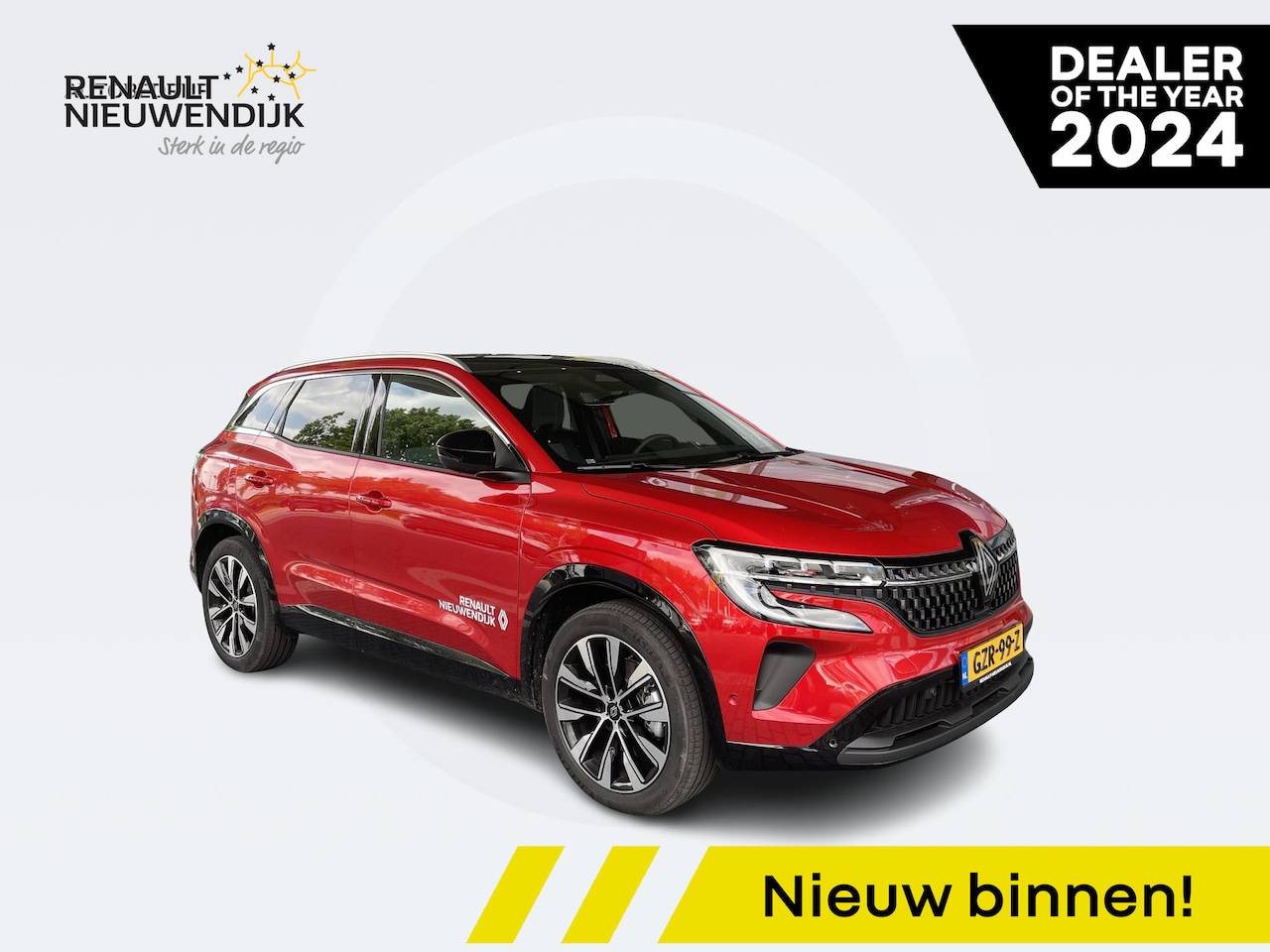 Renault Austral - 1.2 E-Tech full hybrid 200 techno esprit Alpine / PANORAMADAK / RESERVEWIEL - AutoWereld.nl