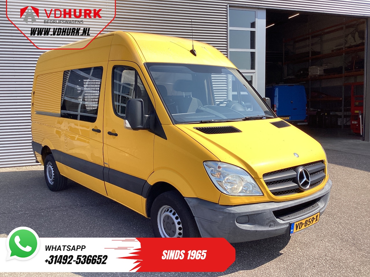 Mercedes-Benz Sprinter - 316 2.2 CDI Aut. L2H2 EXPORT ONLY 3.5t Trekverm./ Airco/ Cruise/ Trekhaak - AutoWereld.nl