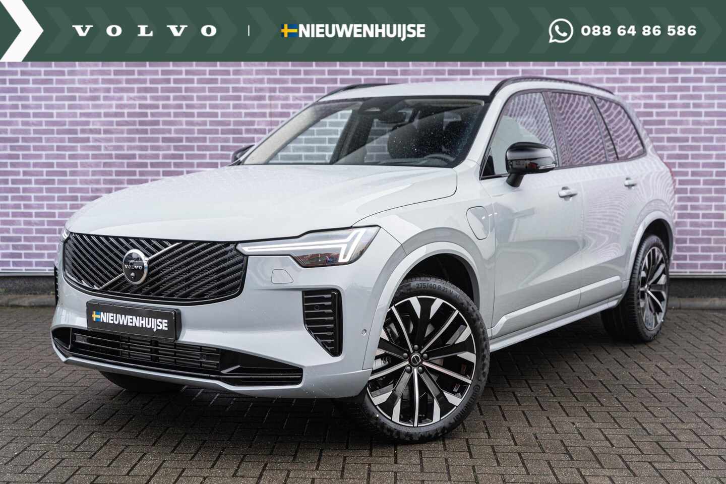 Volvo XC90 - T8 Plug-in hybrid AWD Plus Dark - Nieuw model - | Head-up Display | 360º Camera | Extra ge - AutoWereld.nl