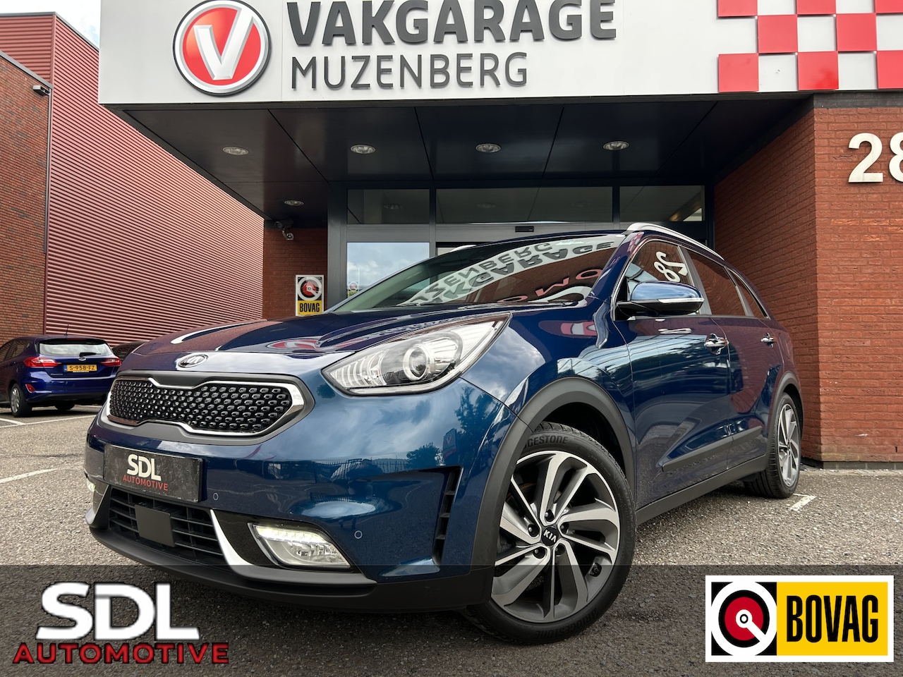 Kia Niro - 1.6 GDi Hybrid ExecutiveLine // FULL LED // NAVI + CARPLAY // LEDER // ADAPTIV CRUISE // C - AutoWereld.nl