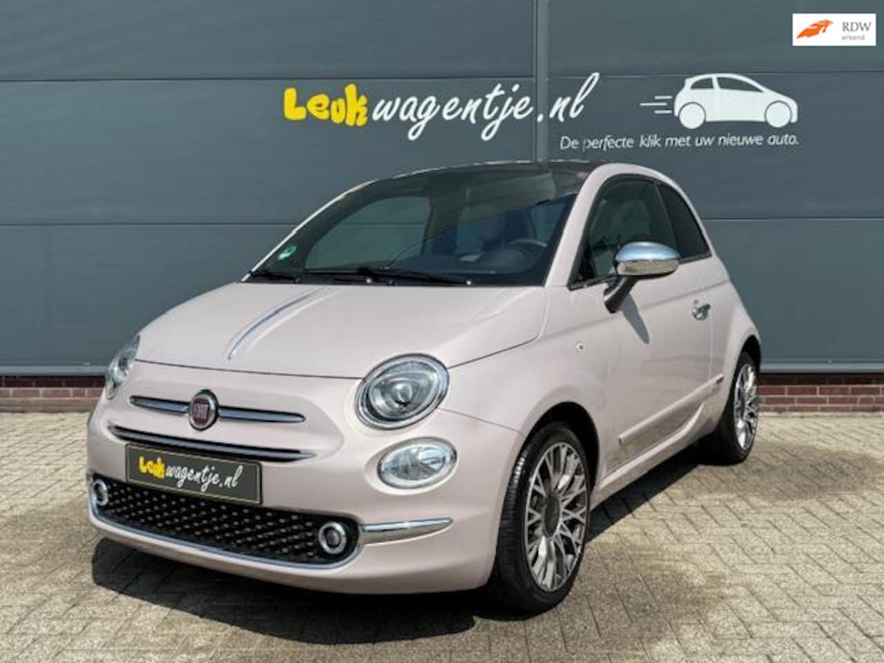 Fiat 500 - 1.0 Hybrid Star *carplay *navi *cruise *p-sensor - AutoWereld.nl