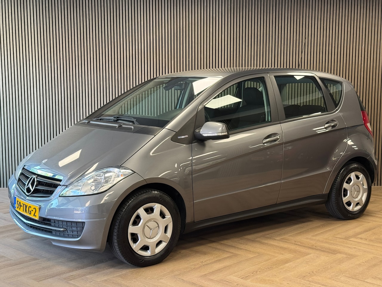 Mercedes-Benz A-klasse - 160 BlueEFFICIENCY Business Class ELEC AIRCO AUT LICHT ELEC SPIEGELS - AutoWereld.nl