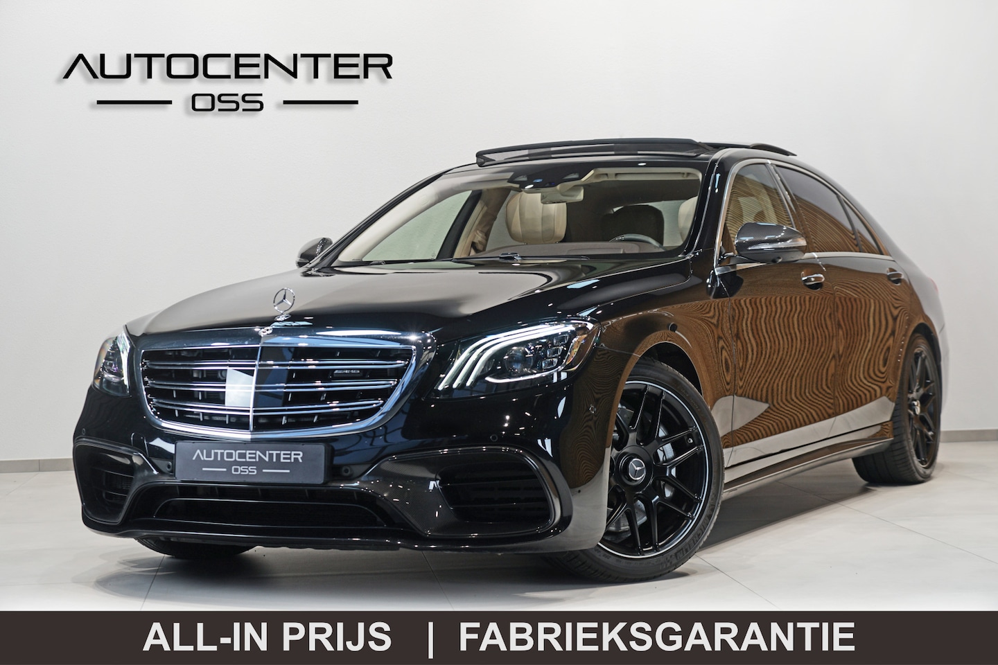 Mercedes-Benz S-klasse - AMG 63 4Matic+ Lang ✅ PANO ✅ BURMESTER ✅ CARBON ✅ NIGHT ✅ NACHT - AutoWereld.nl