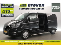 Ford Transit Custom - 2.0 TDCI L2H1 | 170PK | Dubbele Cabine | 5 Persoons | Airco Cruise Camera Trekhaak 2xSchui