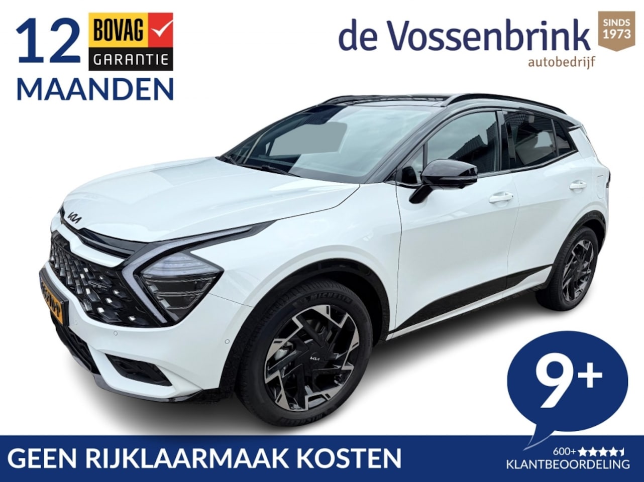 Kia Sportage - 1.6T Plug-in Hyb. AWD GT-PlusLine 1e Eig. NL-Auto Automaat *Geen Afl. kosten* - AutoWereld.nl