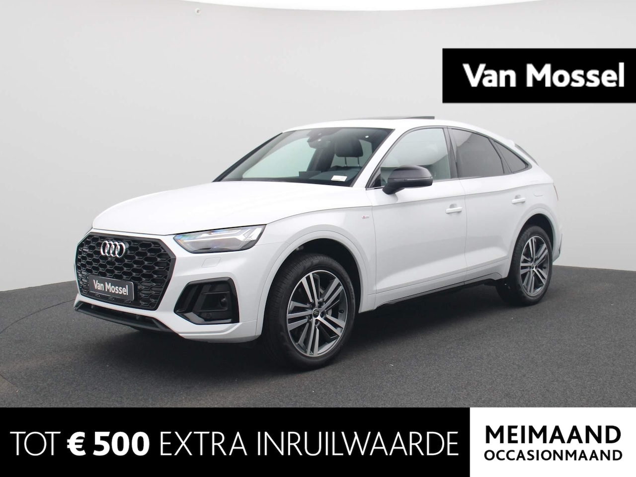 Audi Q5 Sportback - 50 TFSI e S edition Competition 299 PK | S-line | Automaat | Navigatie | Camera | Panorama - AutoWereld.nl