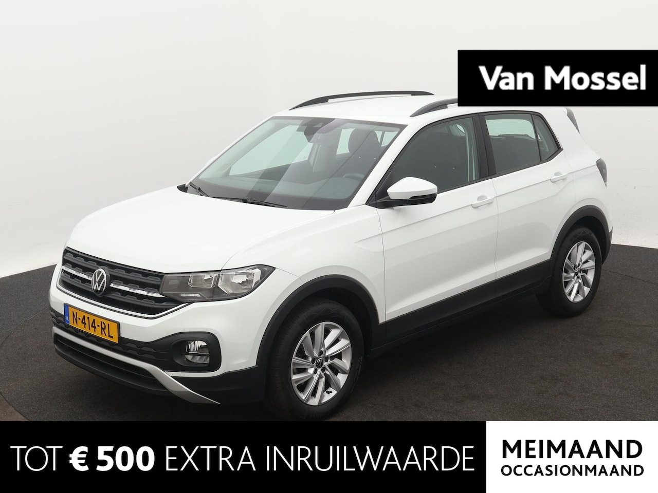 Volkswagen T-Cross - 1.0 TSI Life | Airco | Bluetooth | Carplay | Lichtmetalen Velgen | Lane Assist | Adaptive - AutoWereld.nl