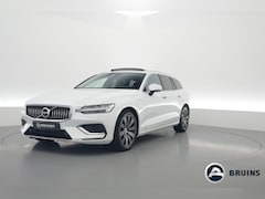 Volvo V60 - 2.0 T8 Recharge AWD R-Design | Pano | H&K | 360 Cam | Trekhaak | ACC | Stoel- Stuurverw. |