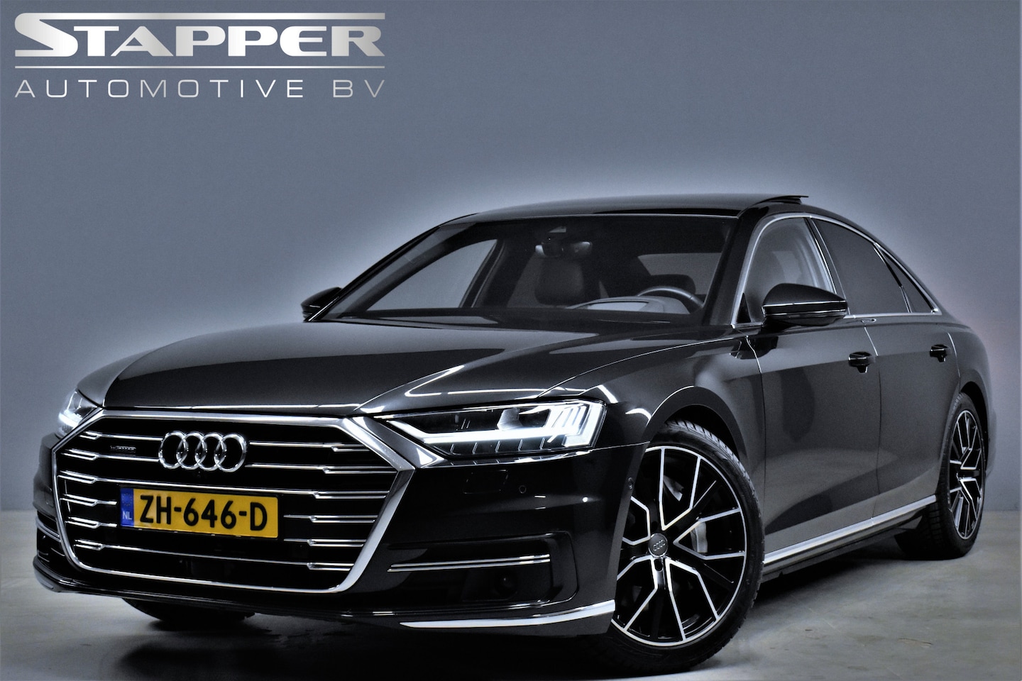 Audi A8 - 55 TFSI 340pk Quattro Pro Line Plus Pano/B&O/360Camera/Head-Up/Virtual/Keyless/Adap.cruise - AutoWereld.nl