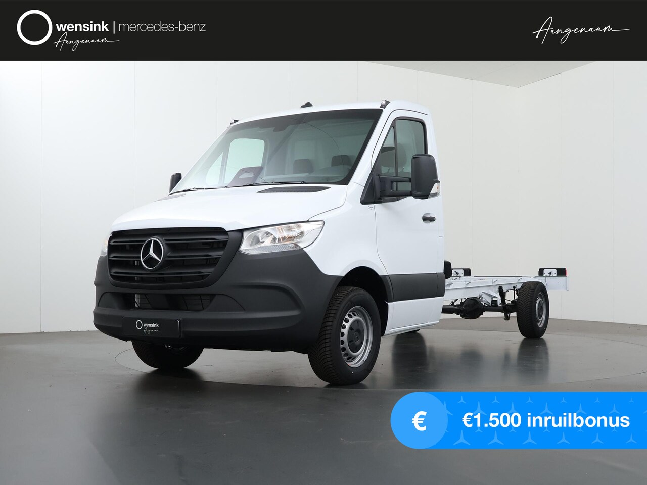 Mercedes-Benz Sprinter - 317 CDI Chassis L3 RWD Pro | Alle Opbouw Mogelijk | Bakwagen | Meubelbak | Trekgewicht 350 - AutoWereld.nl
