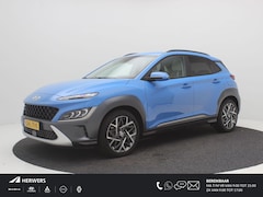 Hyundai Kona - 1.6 GDI HEV Fashion Design Sky / Lederen bekleding / Trekhaak (Afn) / Schuif-kanteldak / 1