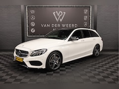 Mercedes-Benz C-klasse Estate - 450 AMG 4MATIC | Panorama-dak | Leer dashboard | trekhaak | Rode Gordels |