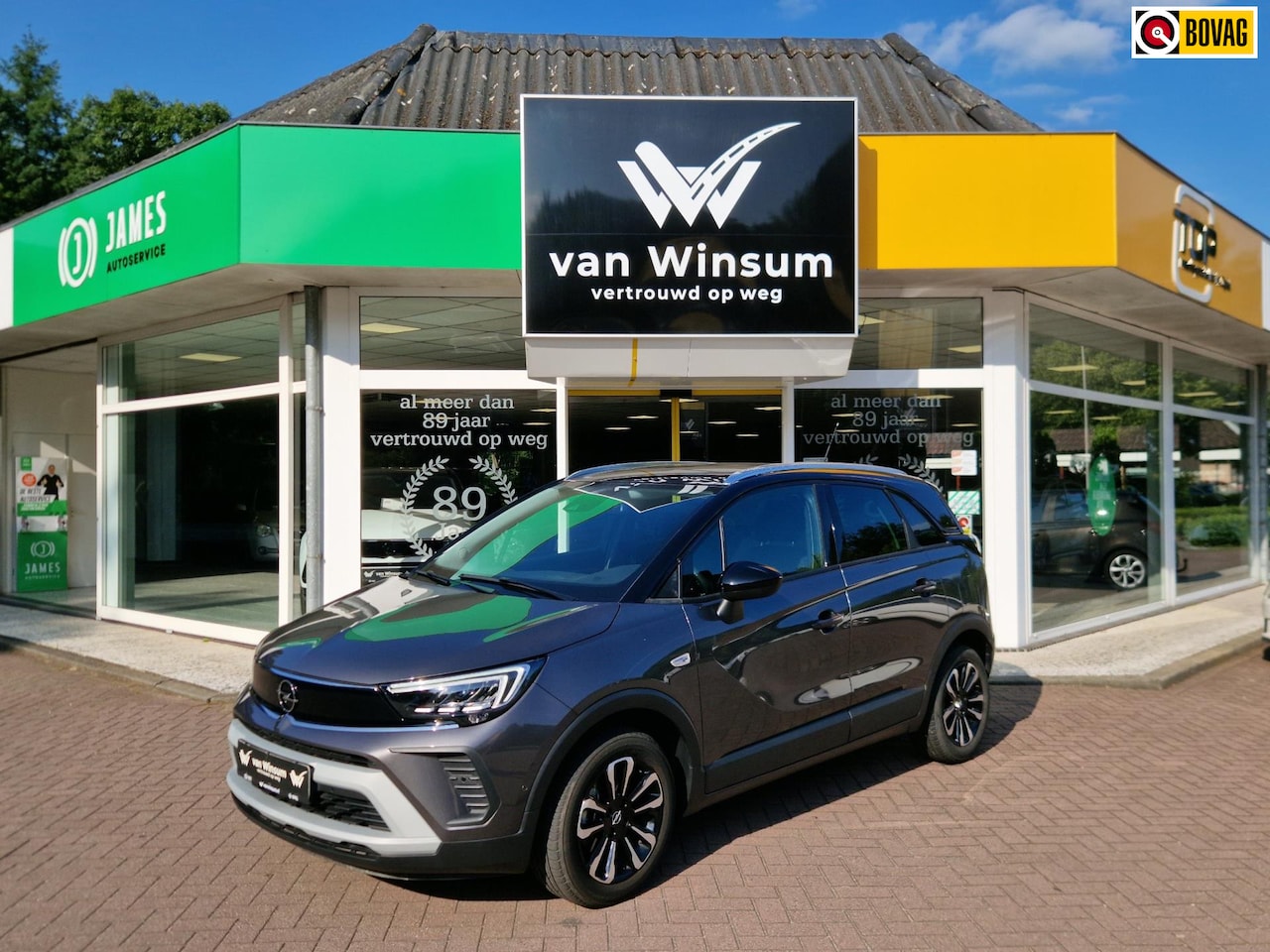Opel Crossland - 1.2 Turbo Elegance | Navi | Panoramadak | Camera | Parkpilot | - AutoWereld.nl