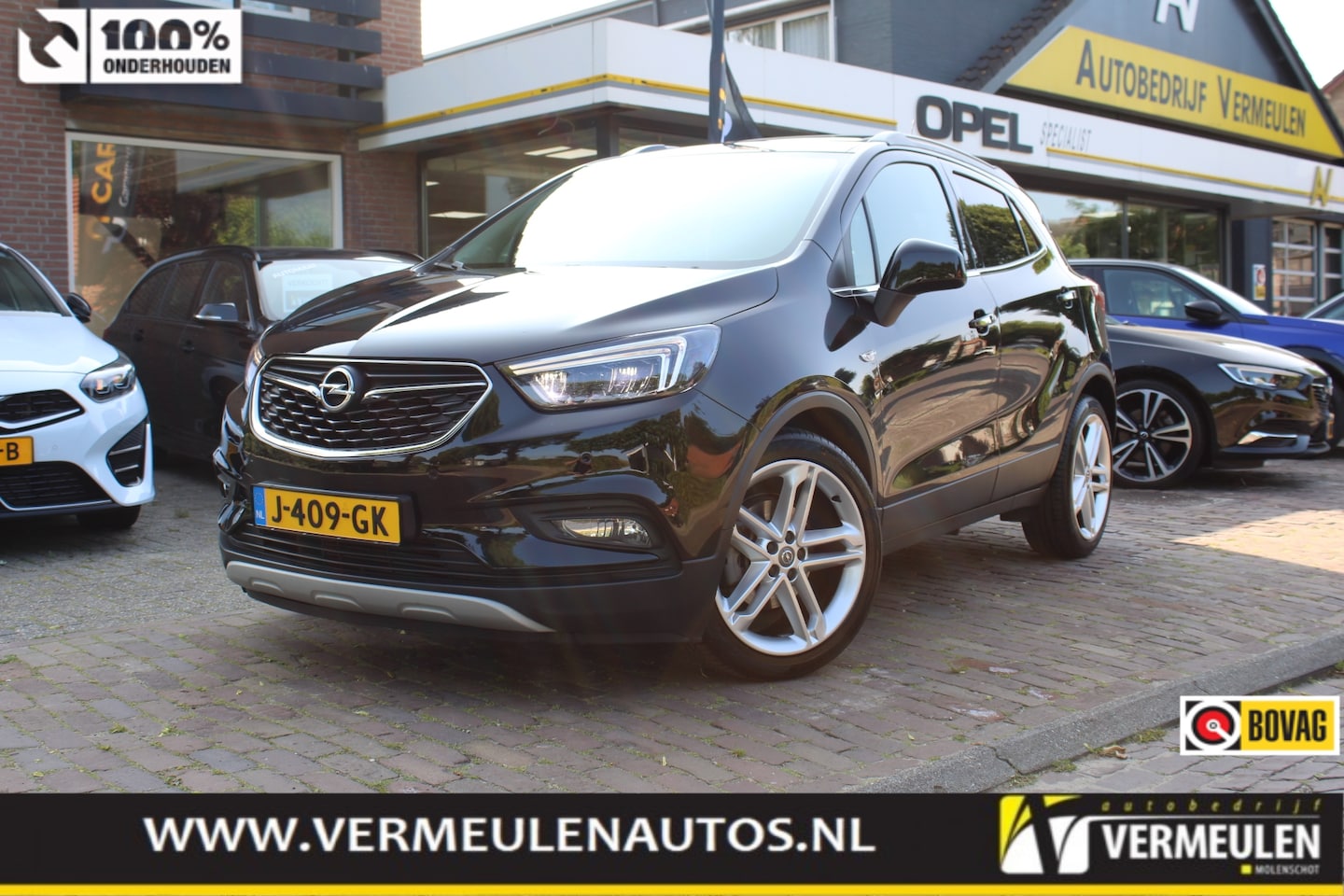 Opel Mokka X - 1.4 Turbo 140PK Innovation Automaat + 19"/ Navi/ Clima/ Leder/ Camera/ Winterpakket/ Full- - AutoWereld.nl