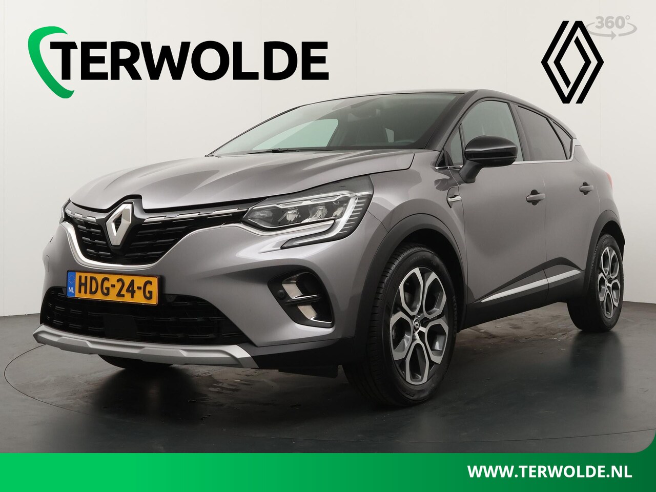 Renault Captur - 1.3 mild hybrid 140 techno | AUTOMAAT | Parkeercamera | Navigatie | 18'' Velgen | - AutoWereld.nl