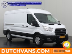 Ford Transit - 2.0TDCI 130PK L3H2 Werkplaats-Kastinrichting | Oprijplaat | Navigatie | Airco | 3-Persoons