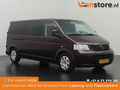 Volkswagen Transporter - 2.5TDI 130PK Lang Dubbele Cabine | Airco | Trekhaak | Marge