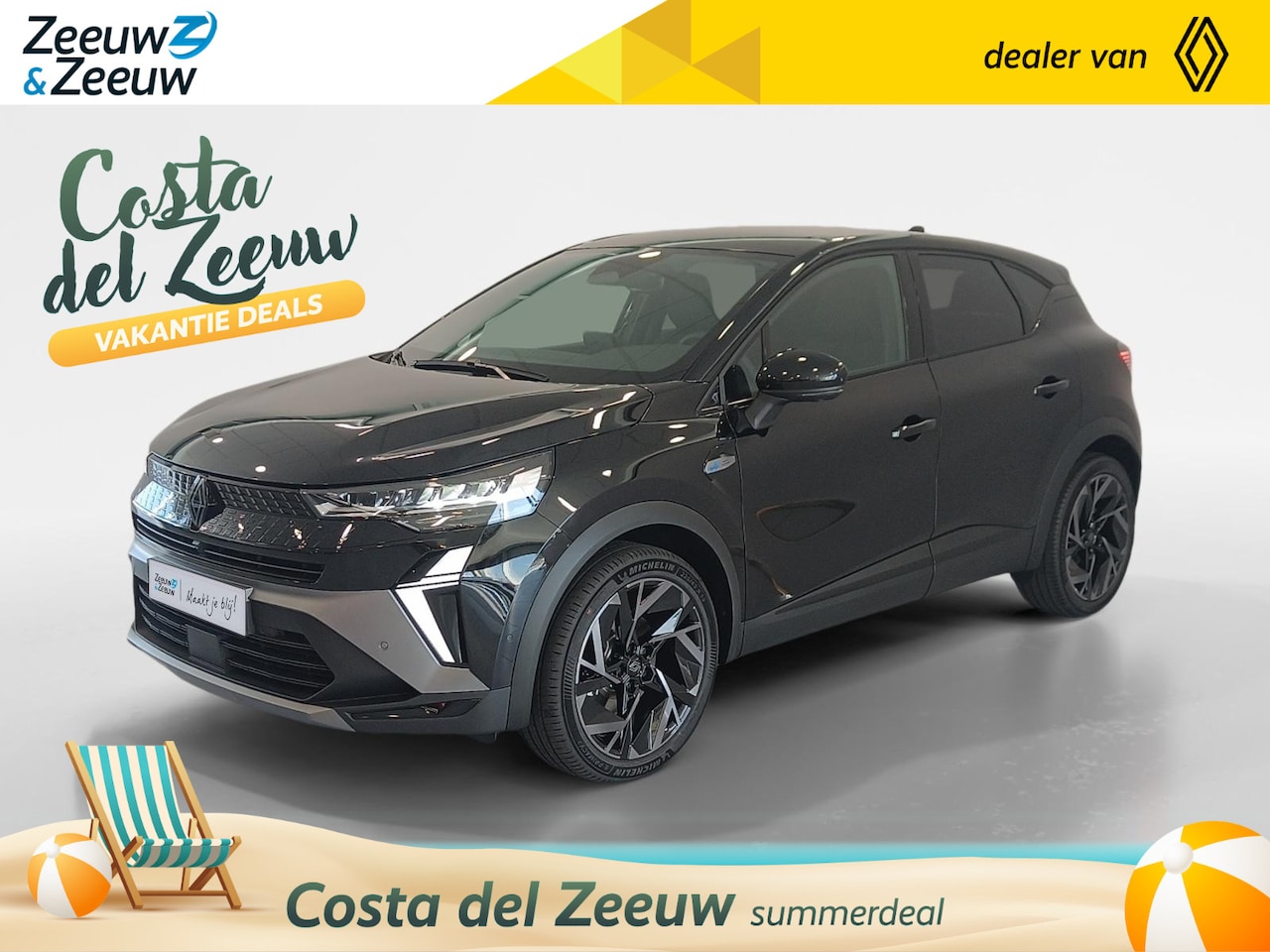 Renault Captur - 1.6 E-Tech full hybrid 145 esprit Alpine Uit voorraad leverbaar op = op - AutoWereld.nl