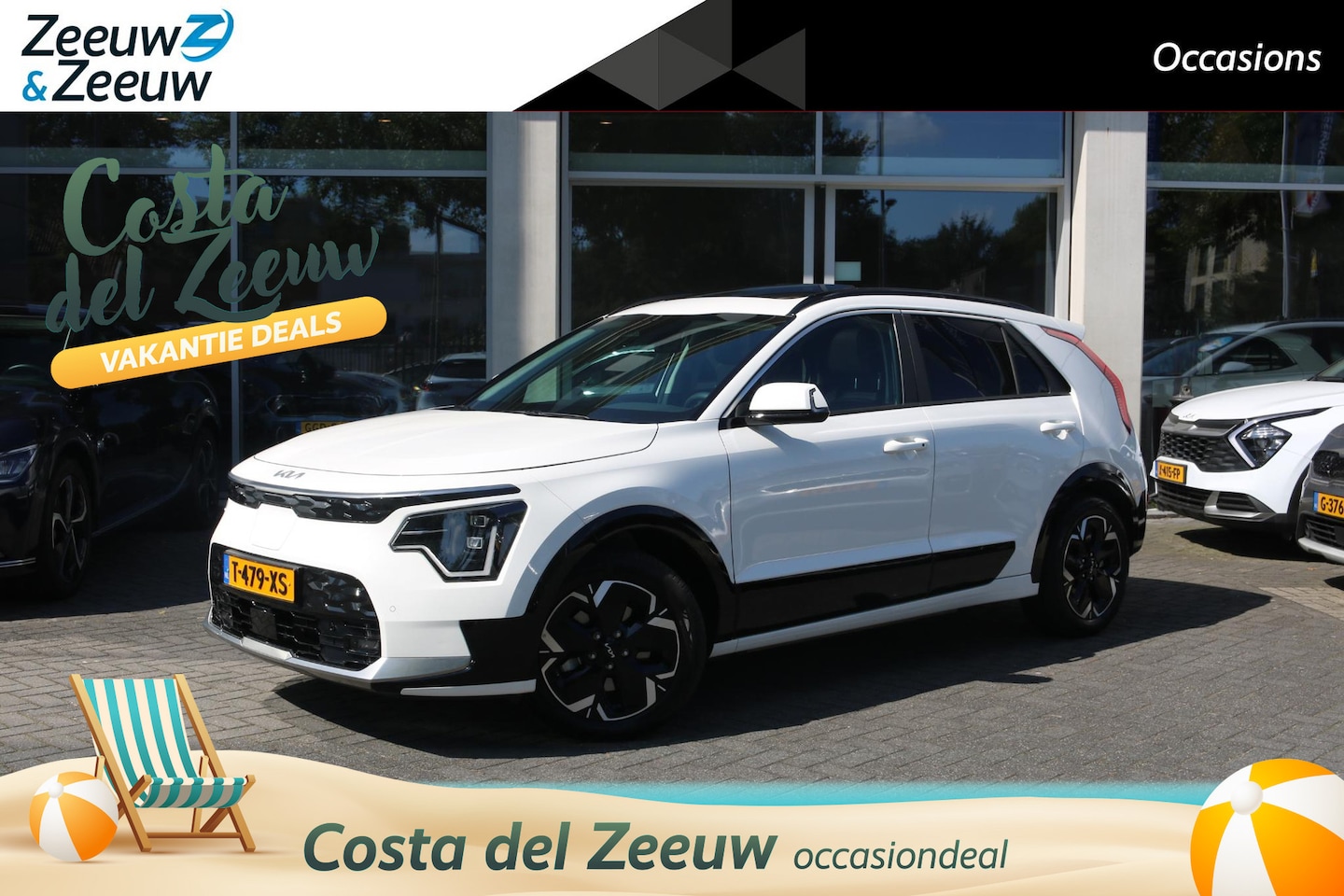 Kia Niro EV - DynamicPlusLine 64.8 kWh | Navi | Camera | Climate Control | Stoel & Stuurverwarming | - AutoWereld.nl
