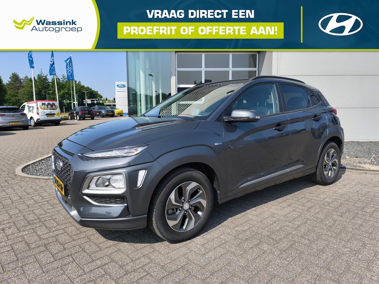 Hyundai Kona - GDI 141pk HEV Automaat Fashion I Navigatie - AutoWereld.nl