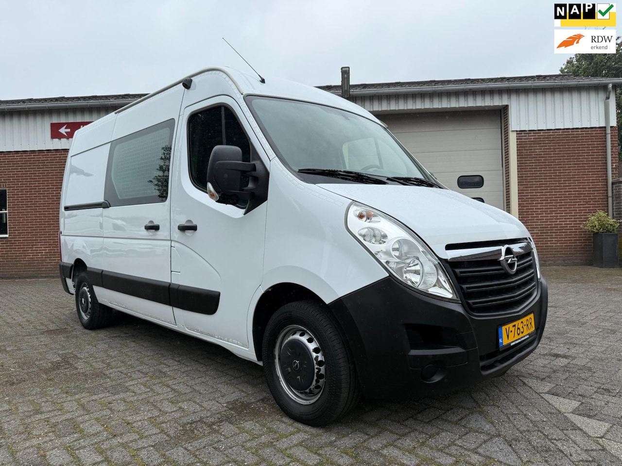 Opel Movano - 2.3 CDTI BiTurbo L2H2 automaat 170PK camera airco cruise - AutoWereld.nl