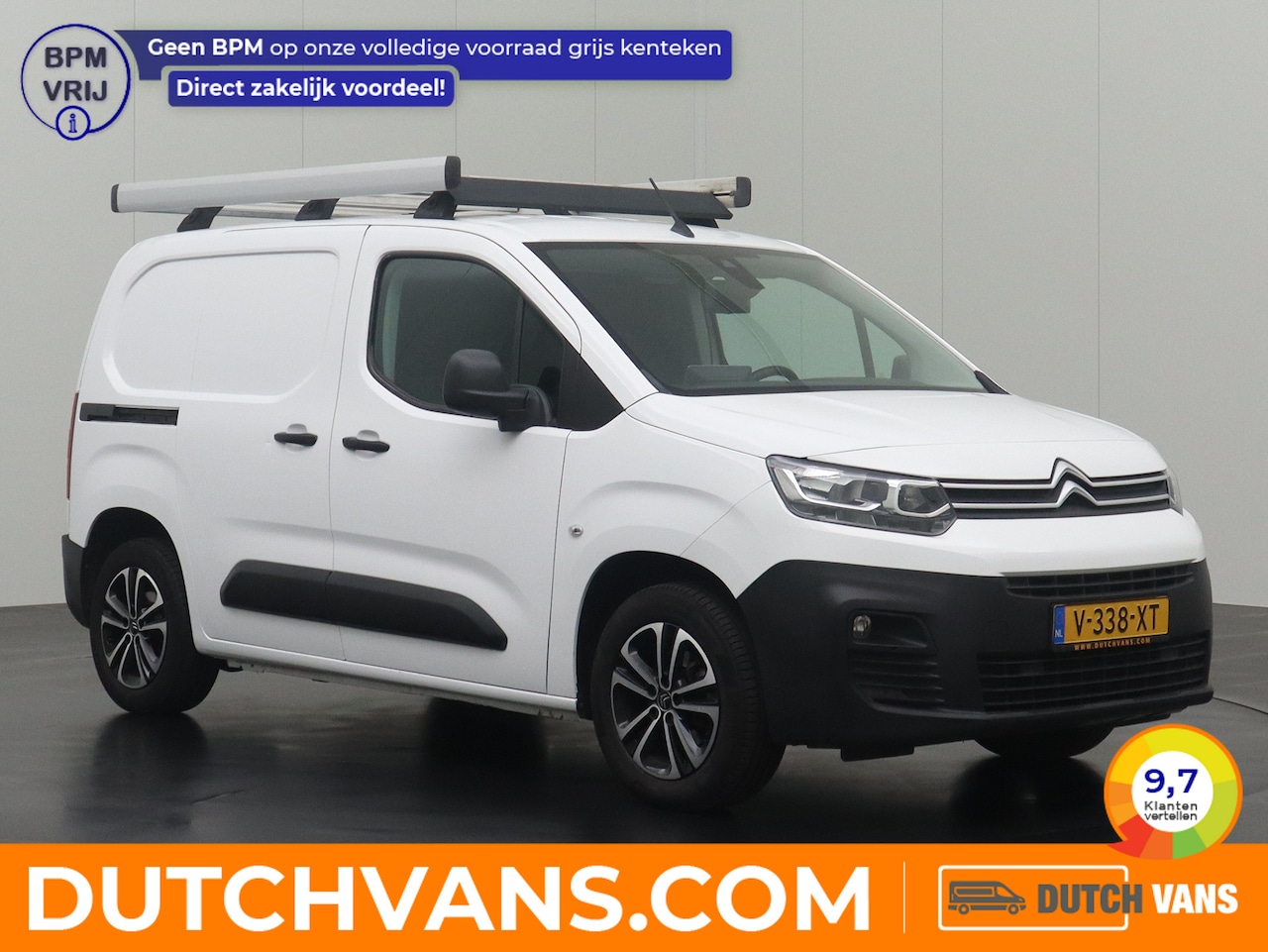 Citroën Berlingo - 1.6BlueHDI 100Pk Driver | Imperiaal | Trekhaak | Navigatie | Camera | Airco | Cruise | Bet - AutoWereld.nl
