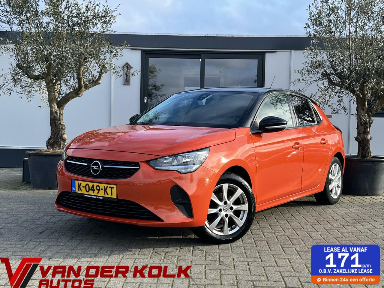 Opel Corsa - 1.2 Edition Nieuwe D-Riem Navigatie Carplay Cruise Airco - AutoWereld.nl