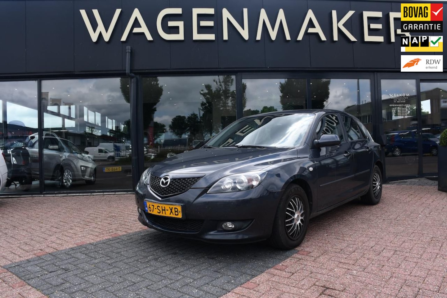 Mazda 3 Sport - 1.6 Touring Airco|Trekhaak|Rijdt goed! - AutoWereld.nl