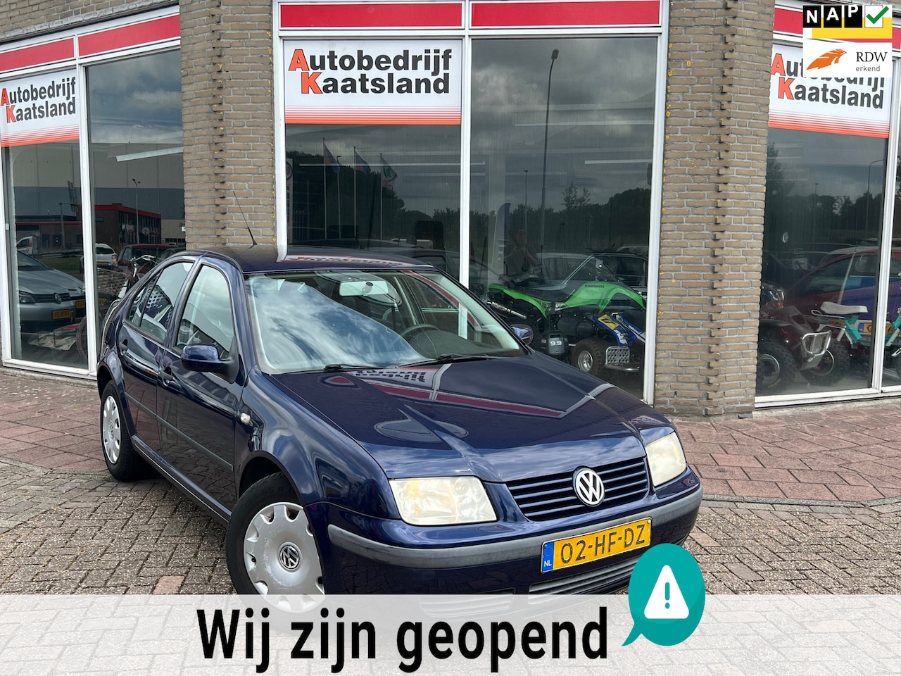 Volkswagen Bora - 1.6 - Automaat - Airco - Nieuwe apk - - AutoWereld.nl