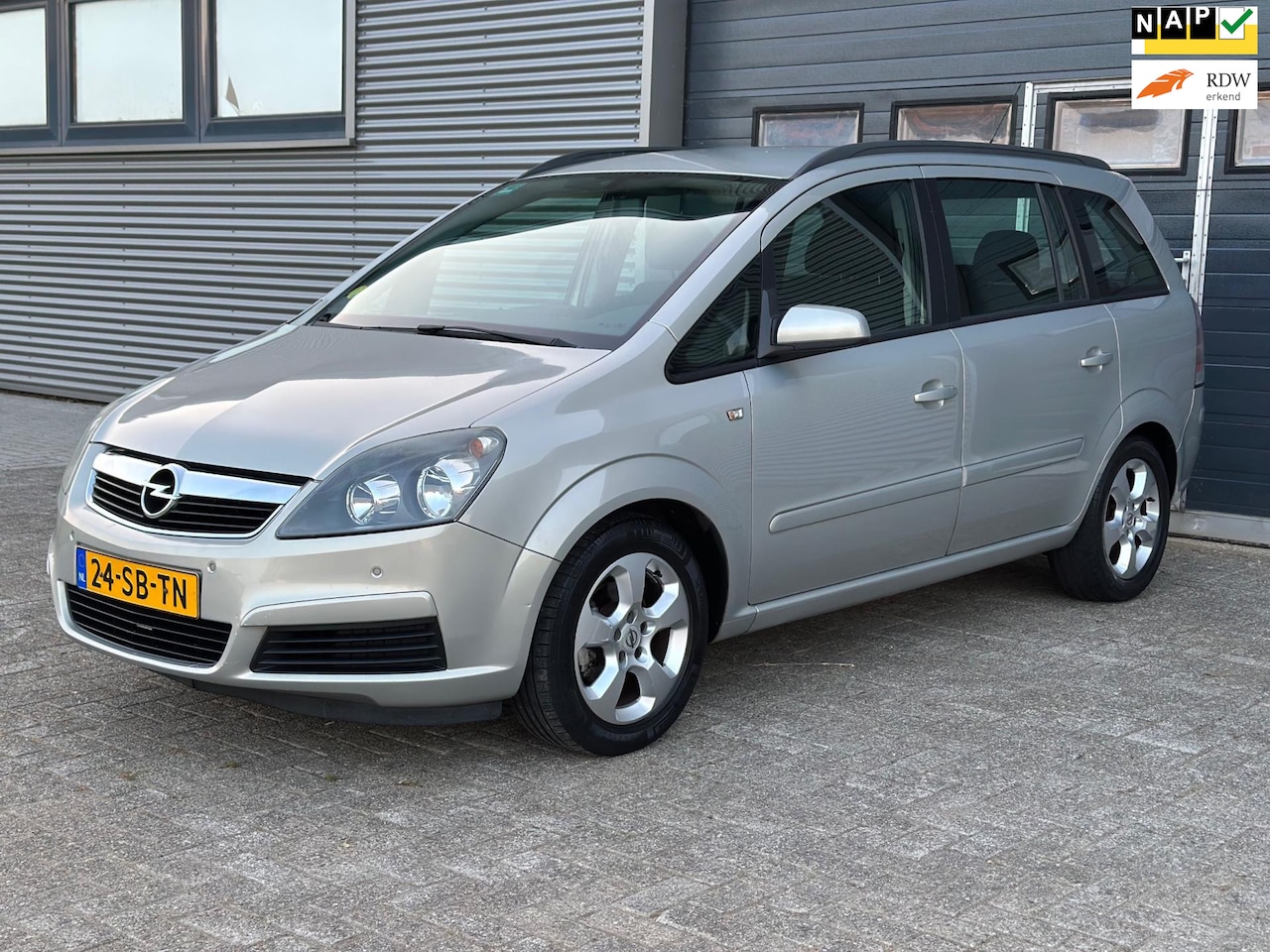 Opel Zafira - 1.8 Enjoy - 7 PERSOONS - CLIMA - DEALER ONDERHOUDEN - NWE APK!! - AutoWereld.nl