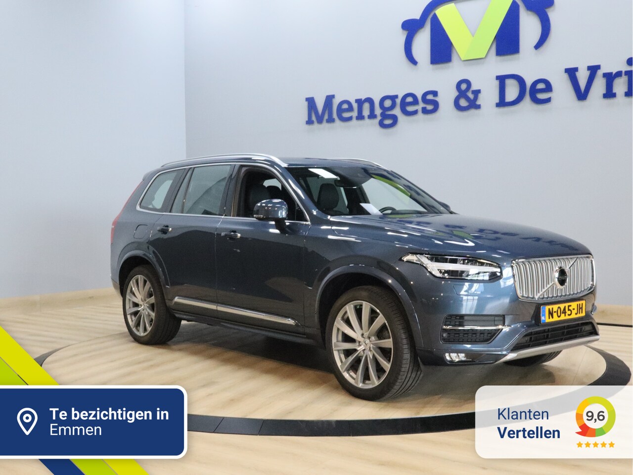 Volvo XC90 - 2.0 D5 AWD Inscription 7P Airco ECC | Memory | Head UP | Leder | Ventilatie stoelen | Adap - AutoWereld.nl