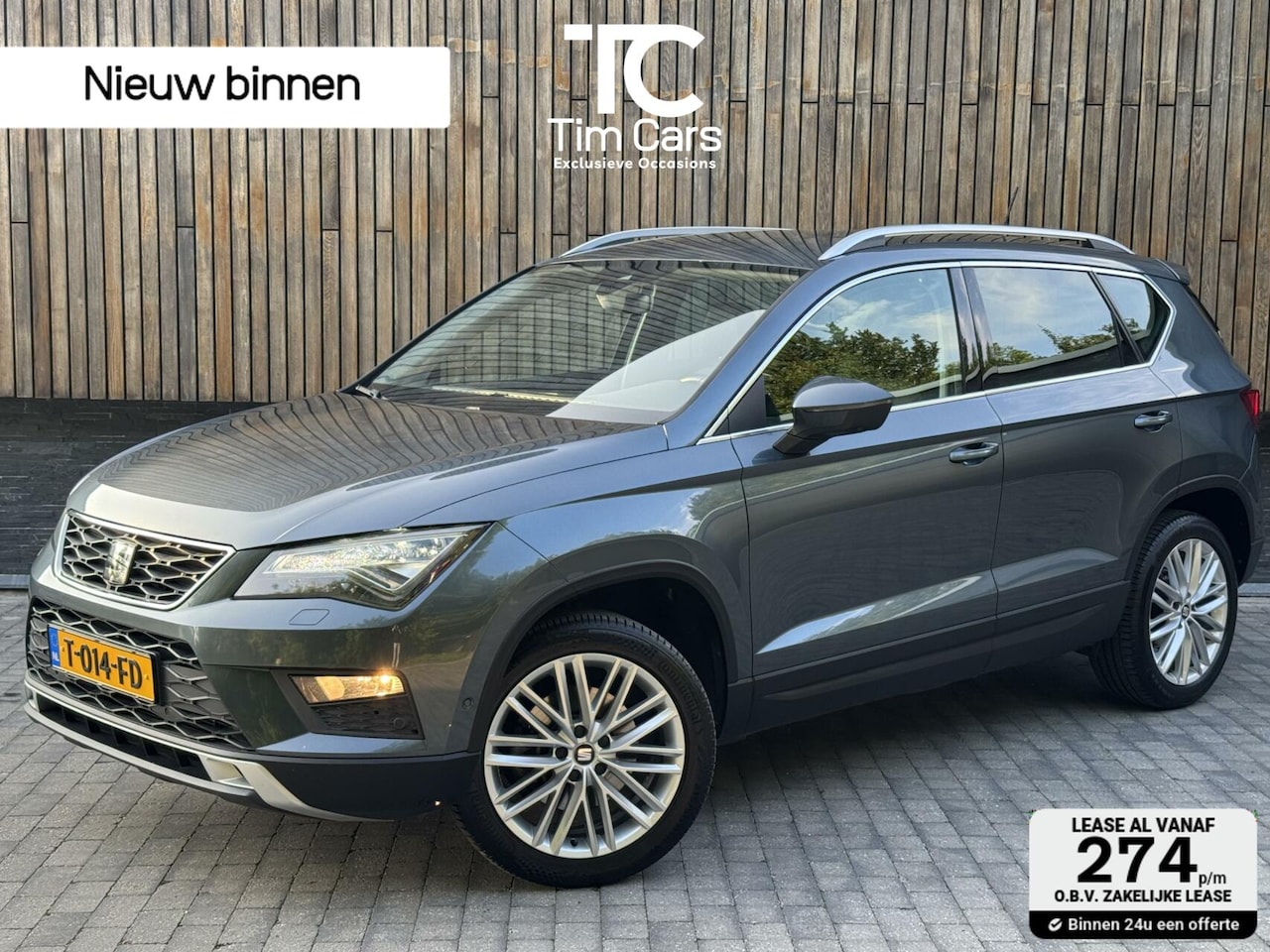 Seat Ateca - 1.0 EcoTSI Limited Edition Volleer | Stoelverwarming | Apple CarPlay | Navigatiesysteem | - AutoWereld.nl