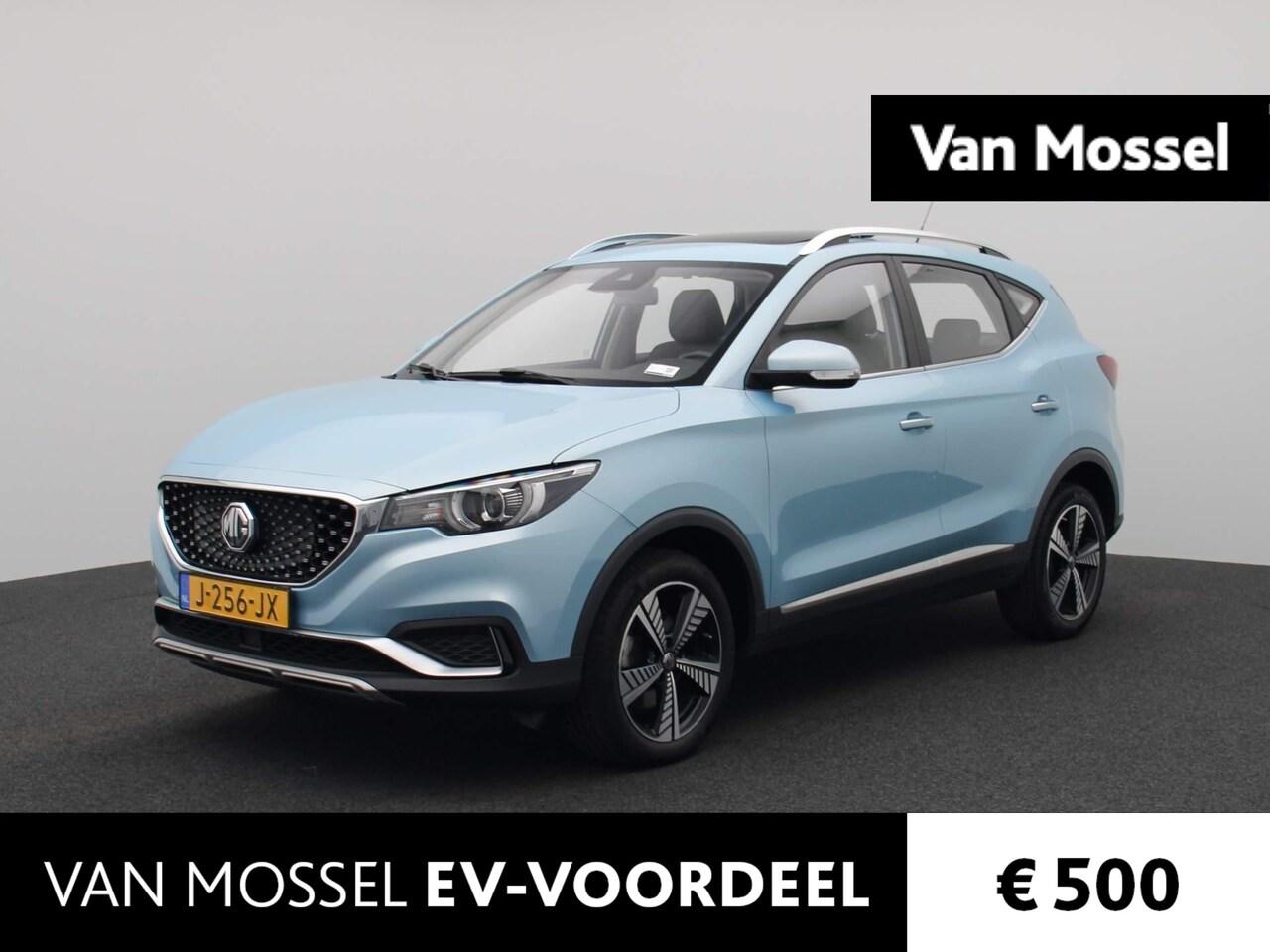 MG ZS - Luxury 45 kWh MG ZS EV Luxury 45 kWh | Leder | Navi | Panoramadak | Camera | Apple CarPlay - AutoWereld.nl