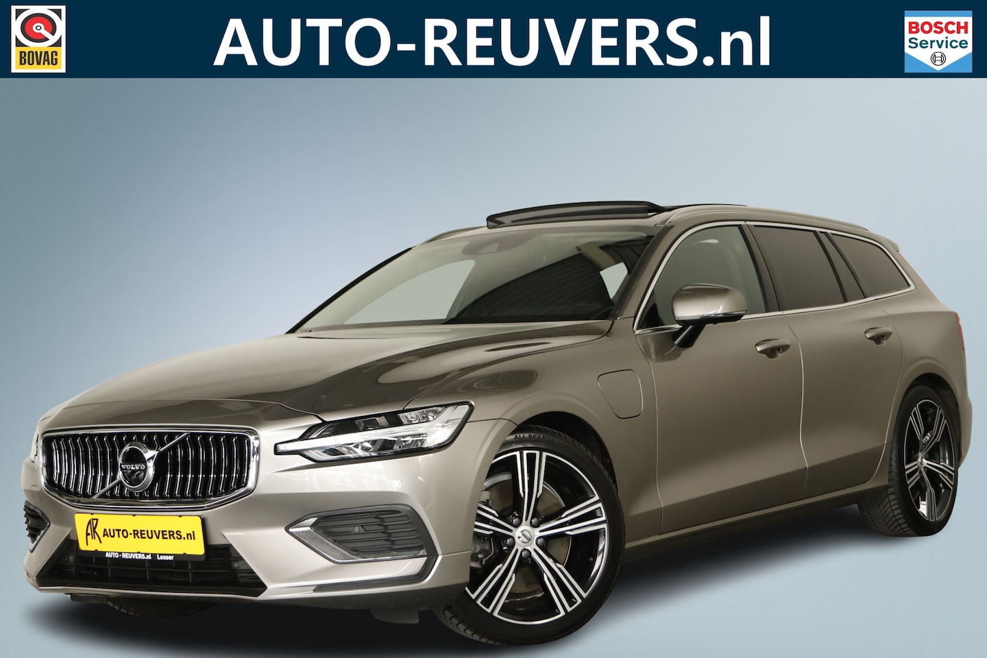 Volvo V60 - 2.0 T6 Recharge AWD Inscription / Opendak / HK / Pilot assist / HUD / CarPlay - AutoWereld.nl