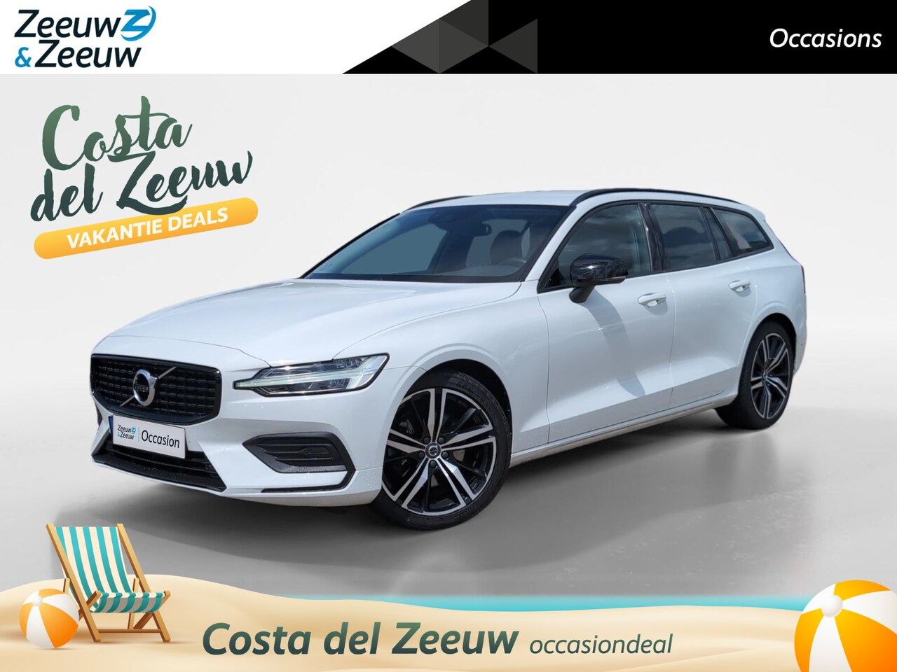 Volvo V60 - 2.0 B3 Momentum Advantage | Trekhaak | Automaat | ZEER nette auto! | - AutoWereld.nl
