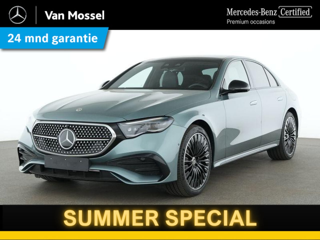 Mercedes-Benz E-klasse - 300 e AMG Line Burmester / Memory / Panoramadak / 360 Camera / Head Up / 20'' Multispaak / - AutoWereld.nl