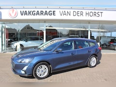 Ford Focus Wagon - 1.0-125pk EcoBoost Mild-hybrid Titanium. Mooie, ruime, luxe en comfortabele Focus wagon. V