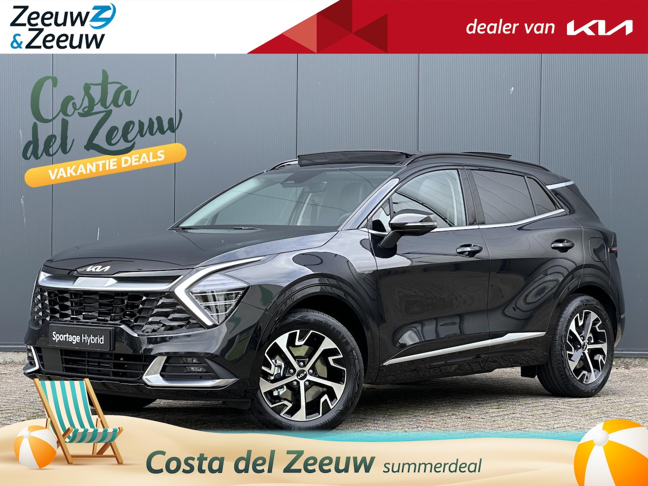 Kia Sportage - 1.6 T-GDi Hybrid DynamicPlusLine | *Niet op voorraad* | *Nu te bestellen* | €3.000,- actie - AutoWereld.nl