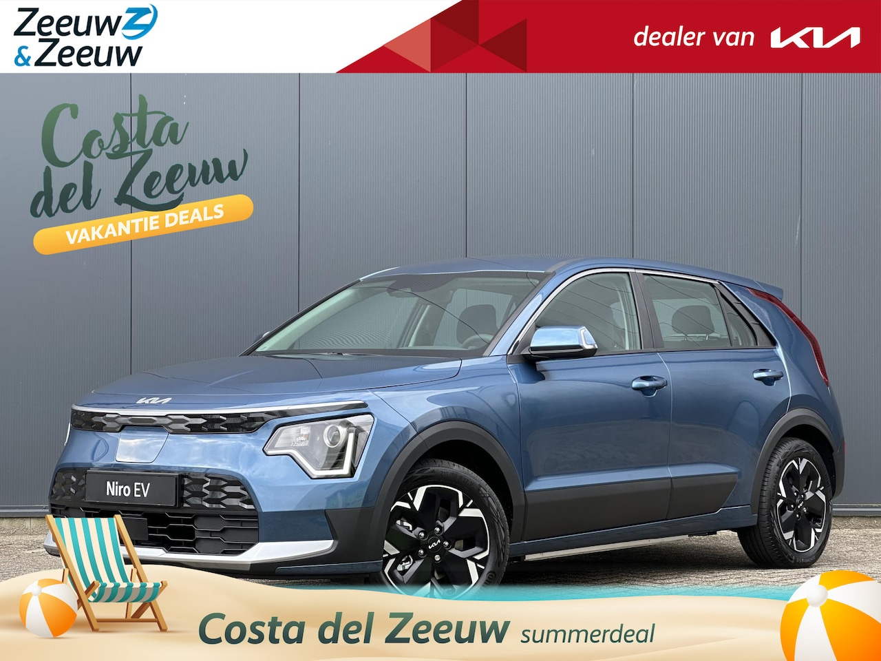 Kia Niro EV - Light 64.8 kWh | *Niet op voorraad* | *Nu te bestellen* | Navi | Clima | Camera | Apple Ca - AutoWereld.nl