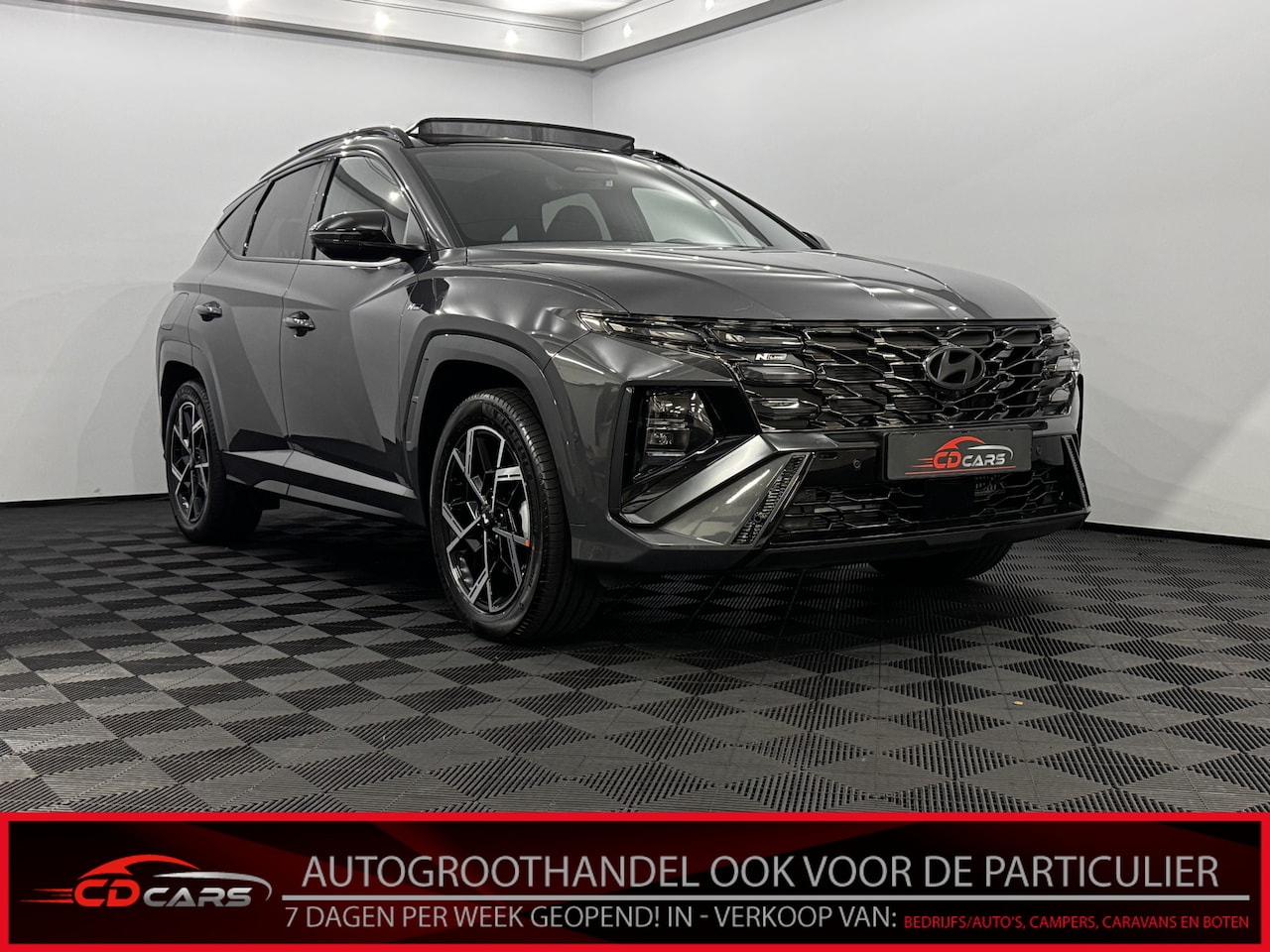 Hyundai Tucson - 1.6 T-GDI PHEV N Line Sky Plug-in 256 PK Nieuwe model Pano, Half leder, 360 Camera, Navi, - AutoWereld.nl