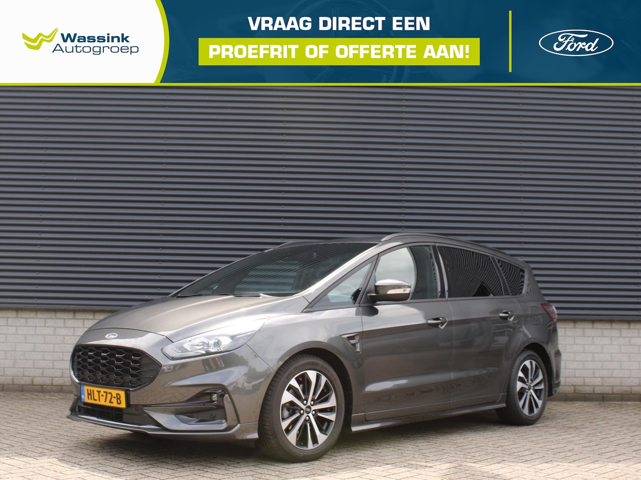 Ford S-Max - ST-Line 2.5 HEV I Automaat I 7-Zitplaatsen I Navigatie I Winter Pack I Parkeersensoren Voo - AutoWereld.nl