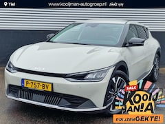 Kia EV6 - 58 kWh Warmtepomp, Navigatie, Stoel- & Stuurwielverwarming, LMV, Parkeersensoren voor + ac
