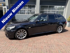 BMW 5-serie Touring - 530i M-sport Km 145.000 Bj 2006 youngtimer 259PK Panodak, Leer, Pdc, Navi
