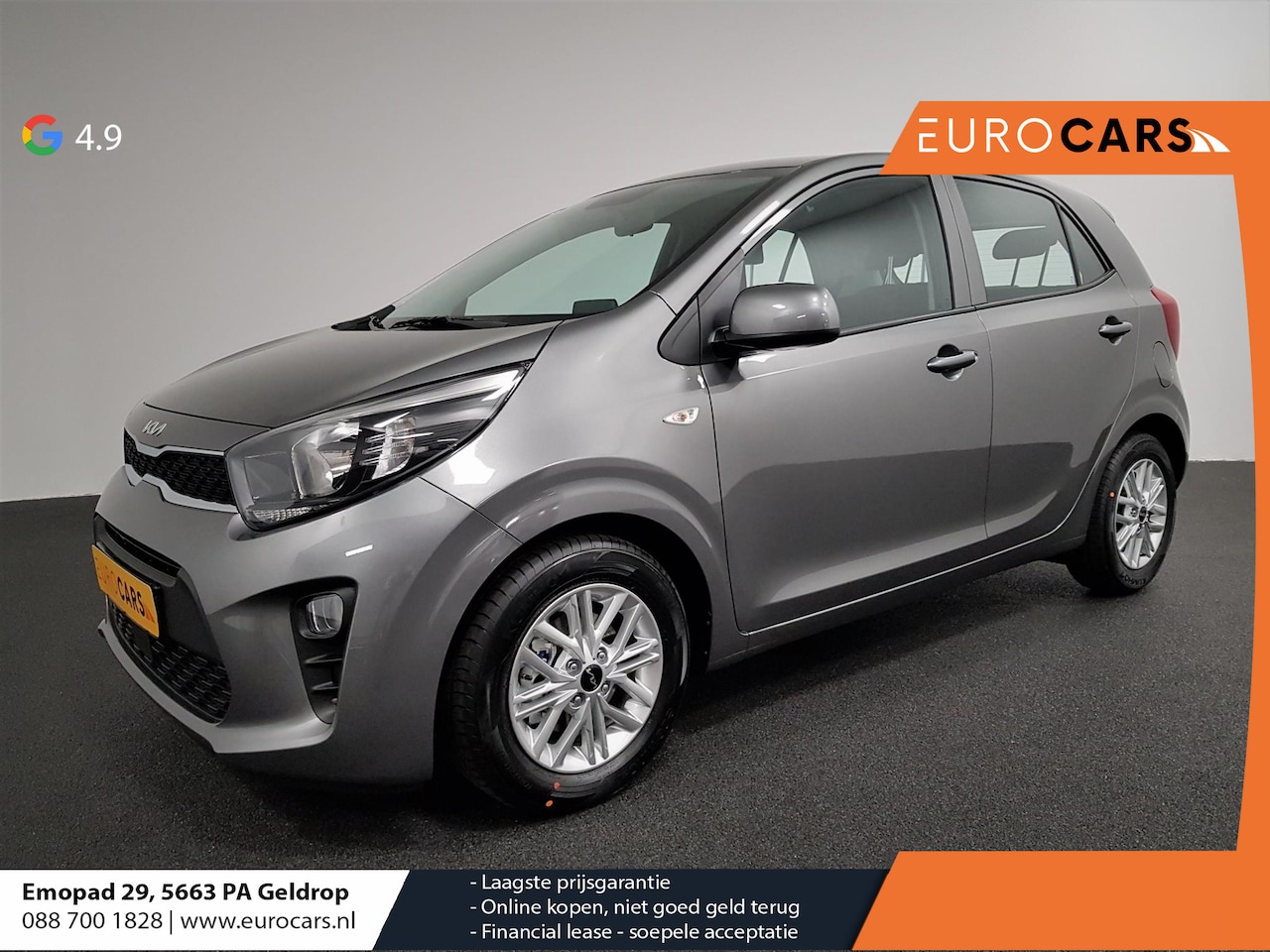 Kia Picanto - 1.0 DPi DynamicLine Navigatie  Apple Carplay/Android auto  Airco  Camera  DAB  Lichtmetale - AutoWereld.nl
