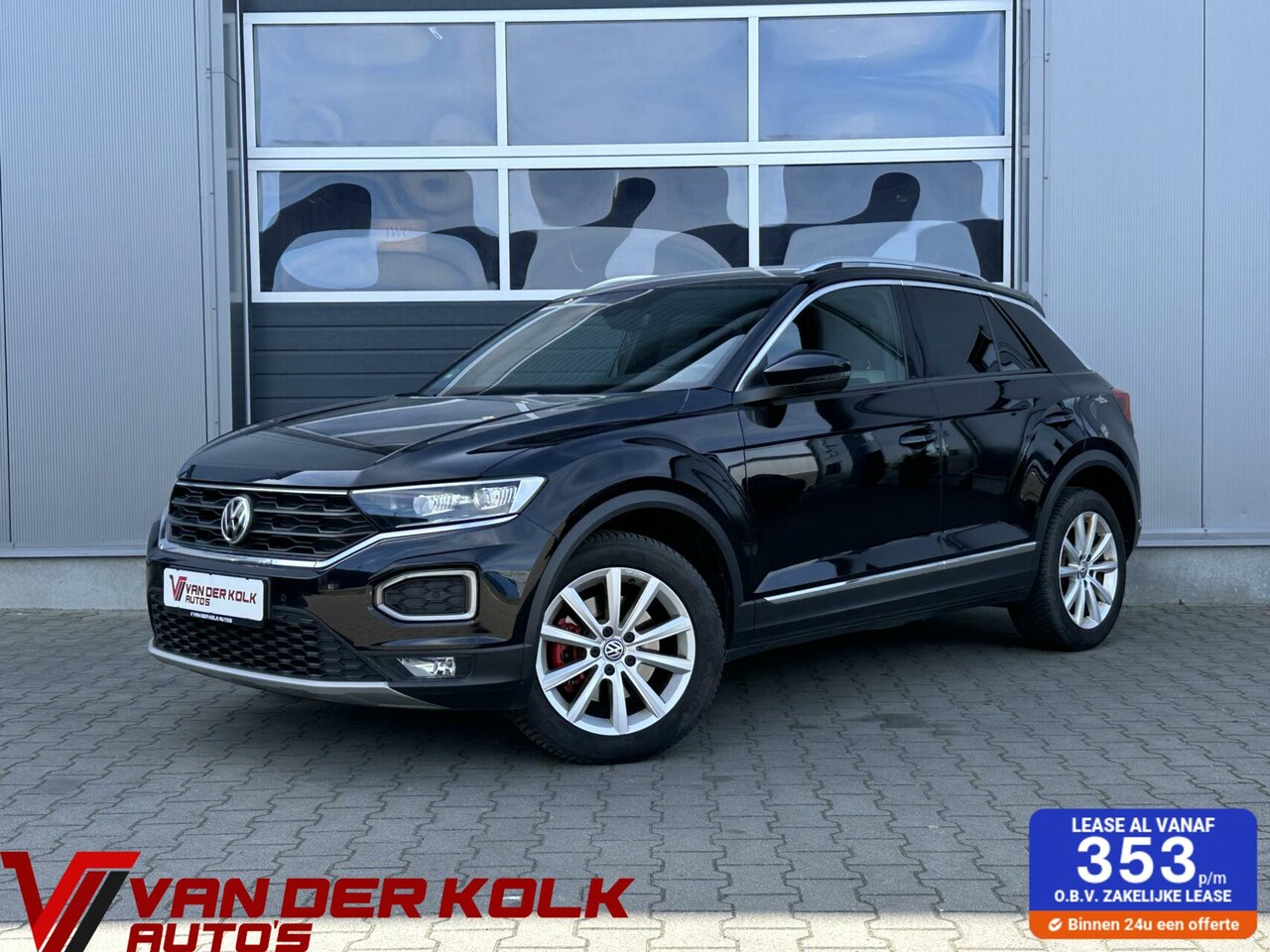 Volkswagen T-Roc - 2.0 TSI 4Motion Sport Automaat CarPlay Adaptive Cruise Climate Navi - AutoWereld.nl