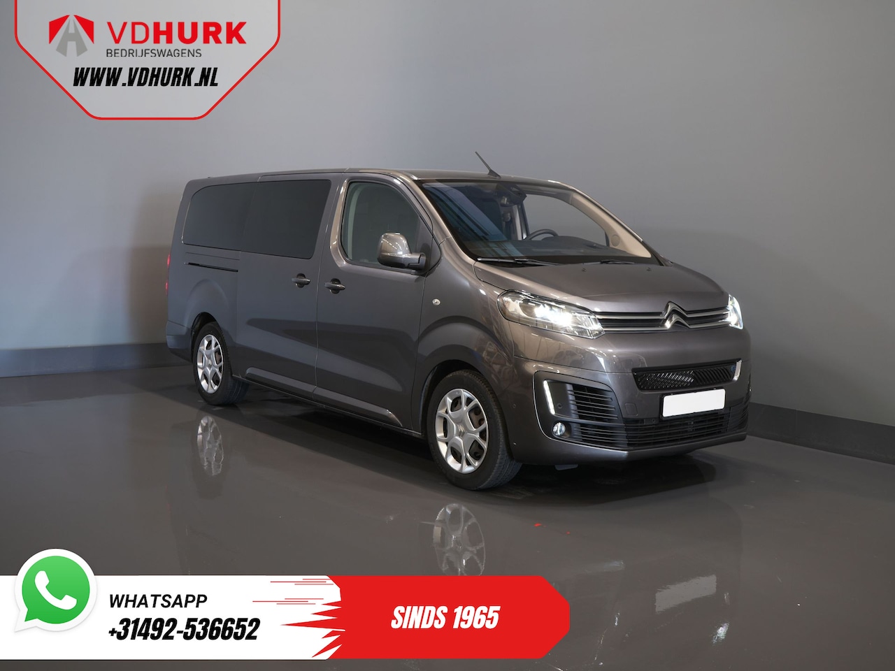 Citroën ë-SpaceTourer - e-Jumpy 50 kWh Aut. L3 220 km WLTP €32.602,00 incl. BTW Snellader/ 2x Schuifdeur/ Xenon/ S - AutoWereld.nl