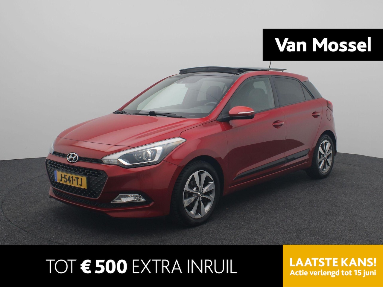 Hyundai i20 - 1.2 HP Business Edition | Airconditioning | Panoramadak | Cruise control | Camera | Trekha - AutoWereld.nl