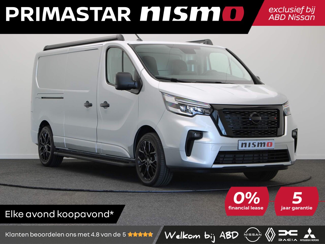 Nissan Primastar - 2.0 dCi 170pk L2H1 Nismo+ | 0% Lease | Achteruitrijcamera | 5 Jaar Fabrieksgarantie | - AutoWereld.nl