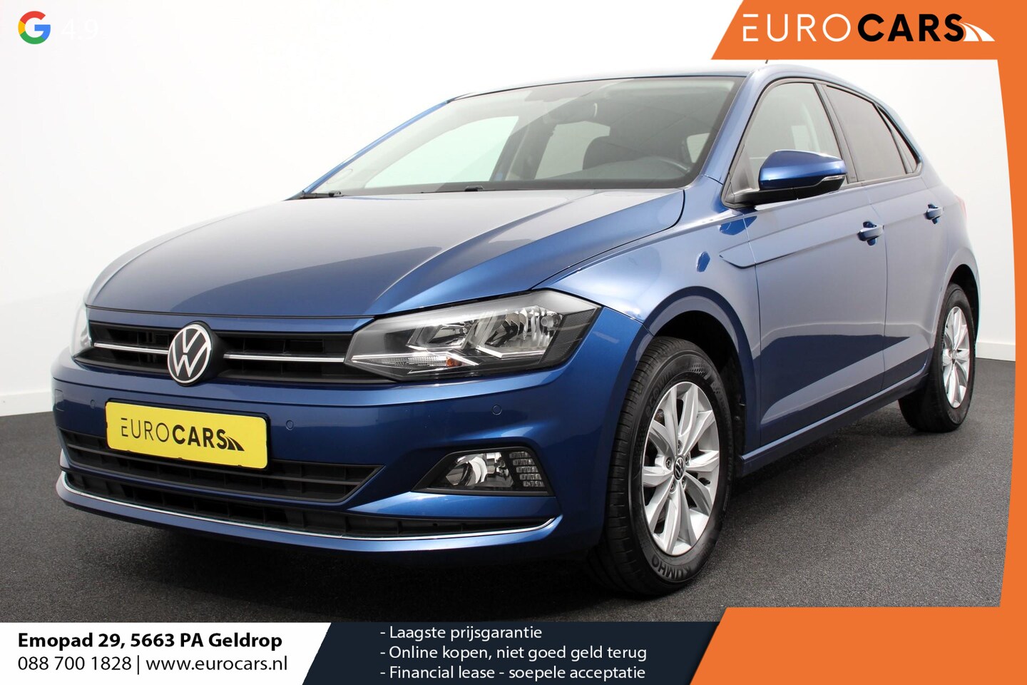 Volkswagen Polo - 1.0 TSI 110 pk DSG Highline | Navigatie | Apple Carplay/Android Auto | Parkeersensoren | A - AutoWereld.nl