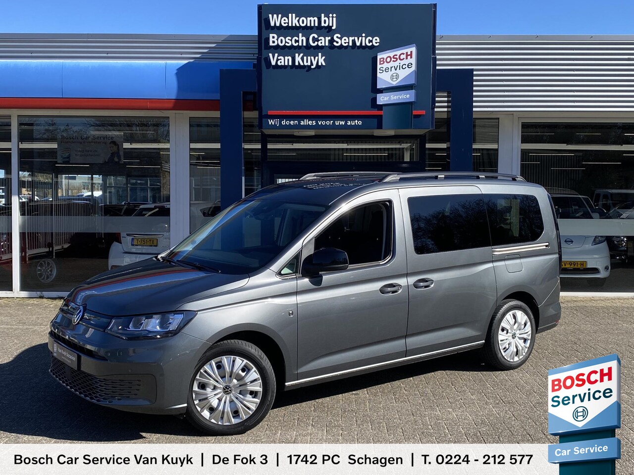 Volkswagen Caddy Maxi - 1.5 TSI 7p / Automaat / NL-Auto / 2e-Eigenaar / Stoelverwarming / Adaptieve Cruise-Control - AutoWereld.nl